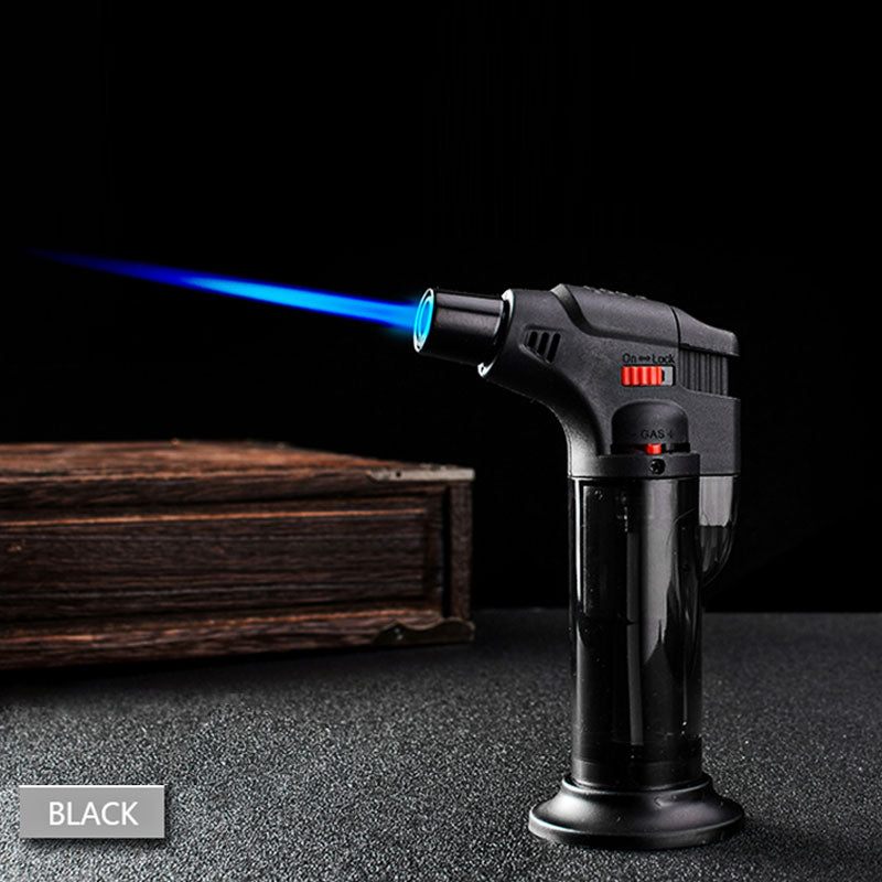 Butane Lighter Torch Refillable Adjustable Flame Lighter Chef Cooking Torch BBQ Ignition Picnic Tool 1pc