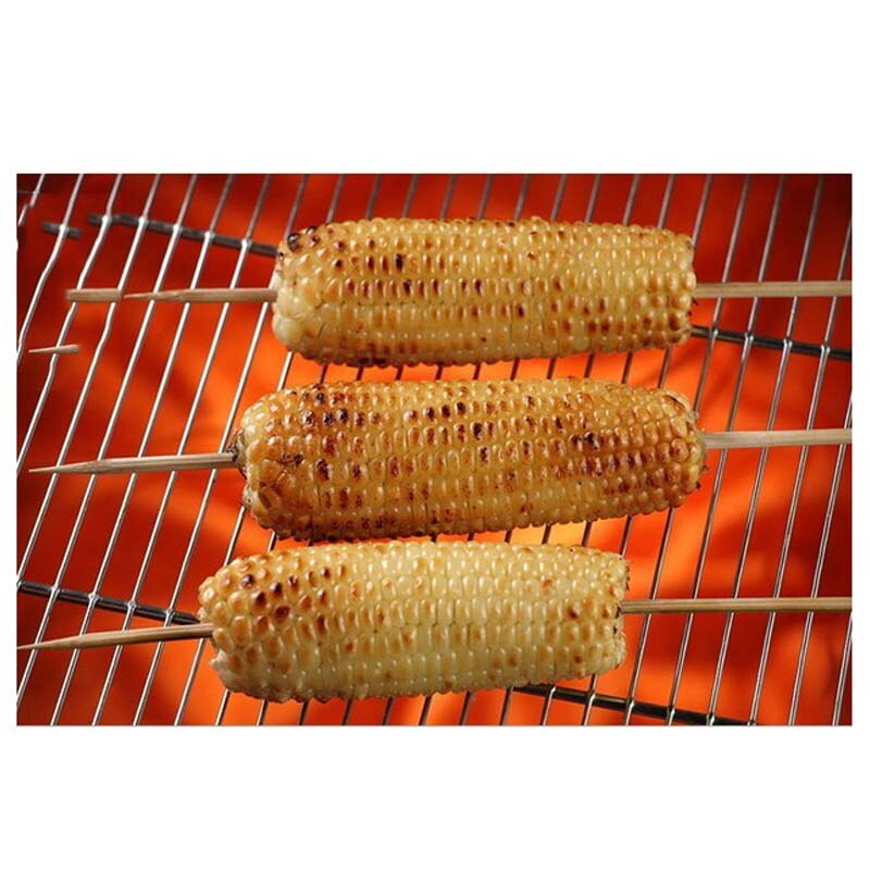 Disposable Wood Sticks Barbecue Tools Natural BBQ Bamboo Skewers for Shish Kabob Grill Fruit vegetable